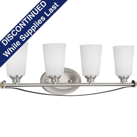 Progress Lighting Nealy Collection Four-Light Bath & Vanity P300143-009